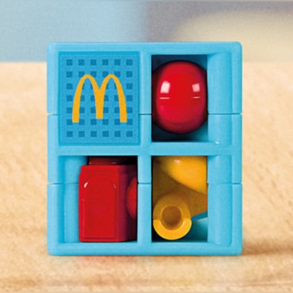 McDonald's Lil McDonald's PlayPlace Cube Toy Mini 2025 Happy Meal Collectible